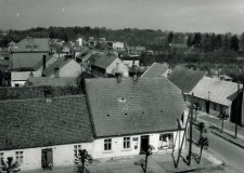 Widok z wieży ratusza w Bninie na północny zachód - 1961 rok