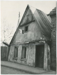 Dom mieszczański, Kórnik, ul. Poprzeczna 5, 1966 rok                          